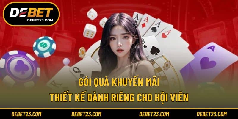 Gói quà khuyến mãi thiết kế dành riêng cho hội viên